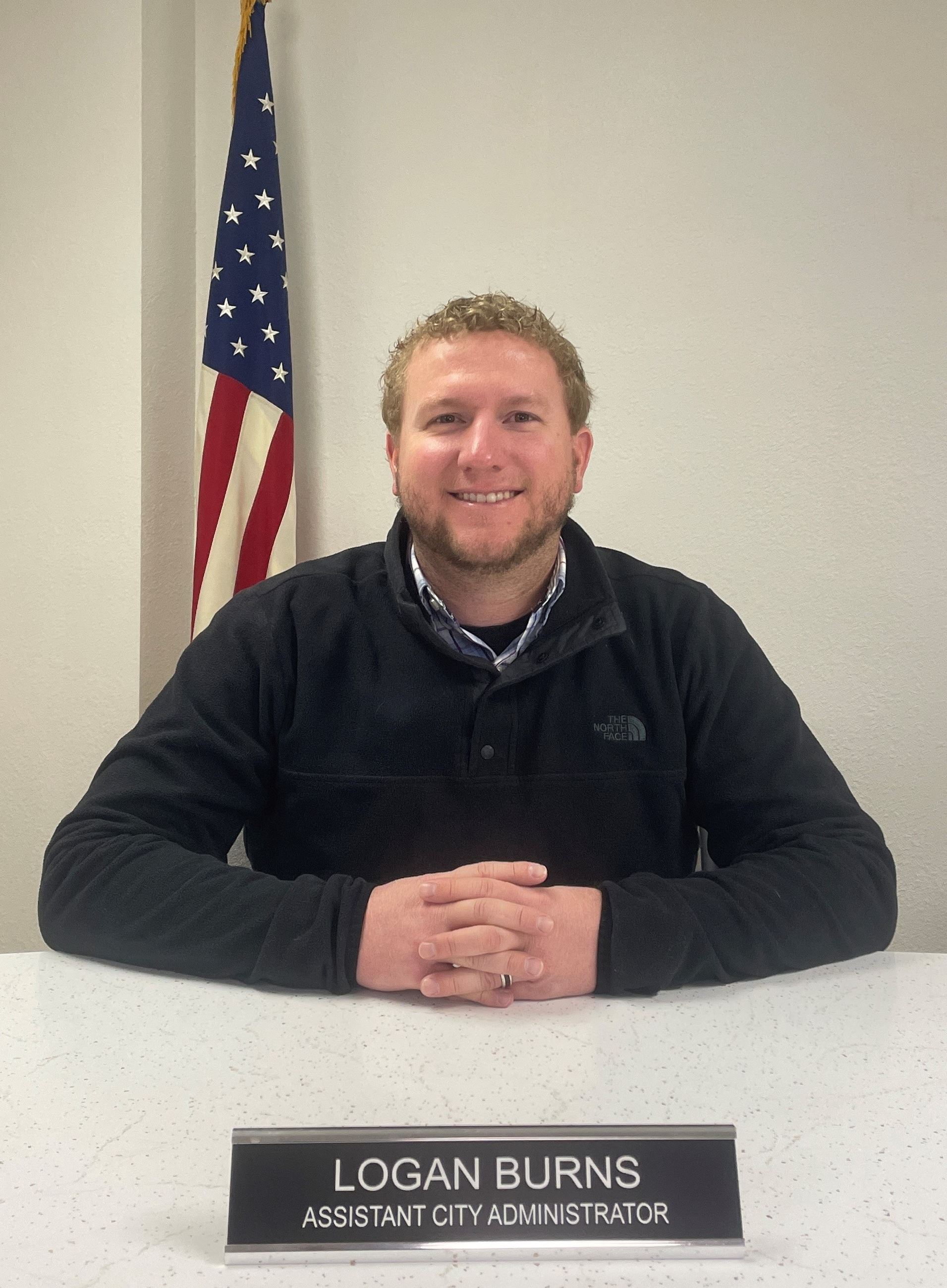 City Administrator Logan Burns Headshot