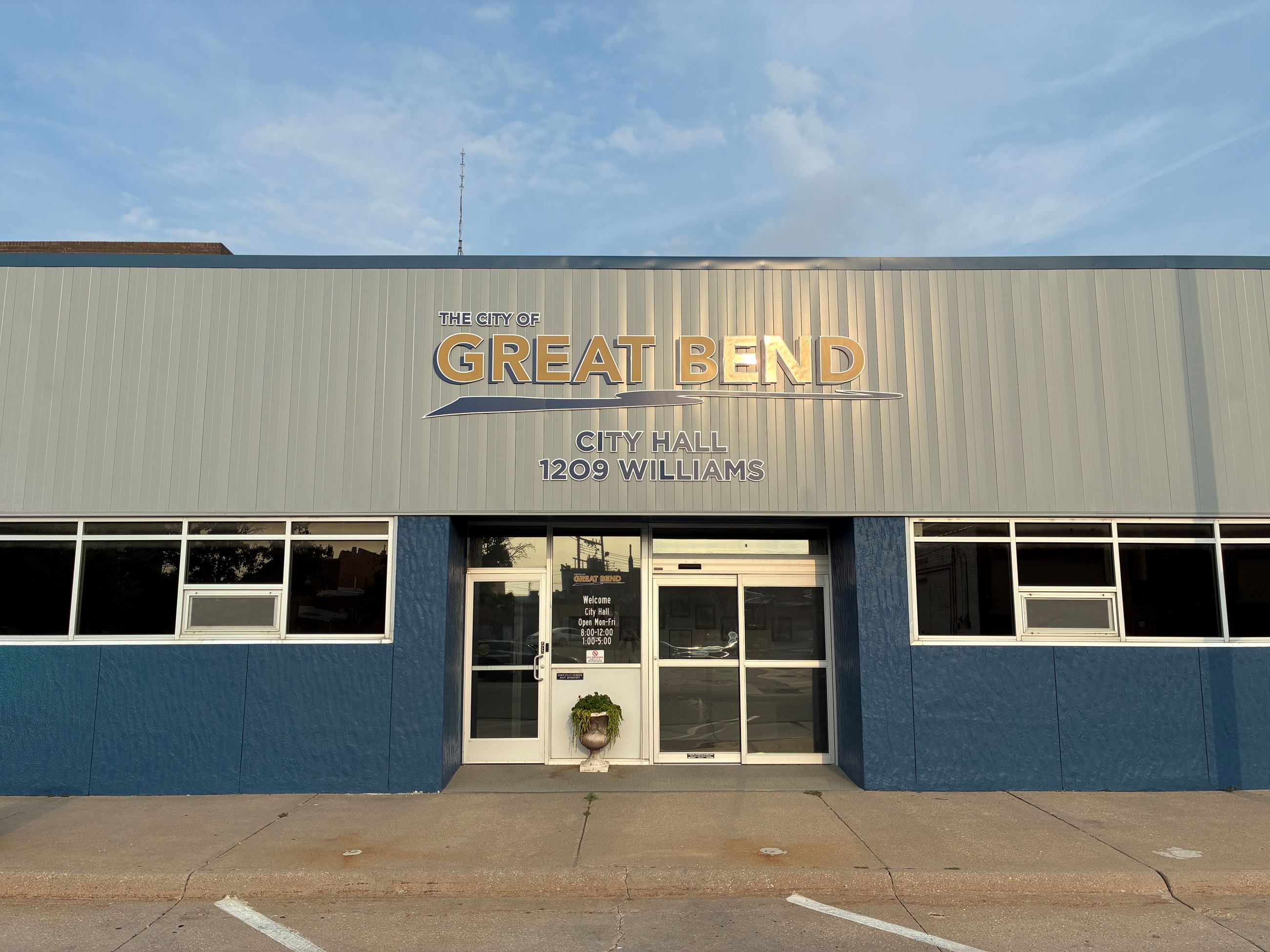 Exterior Image of the Great Bend Events Center