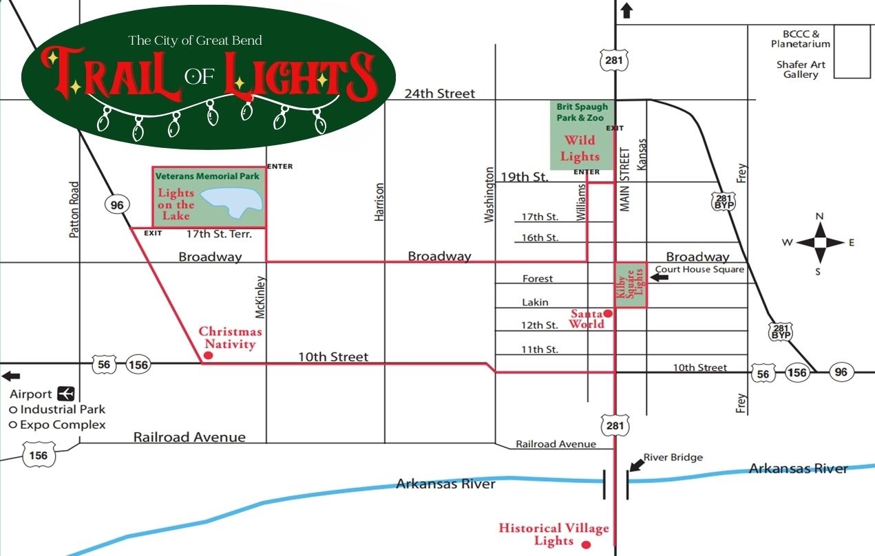 Trail of Lights Map 2025