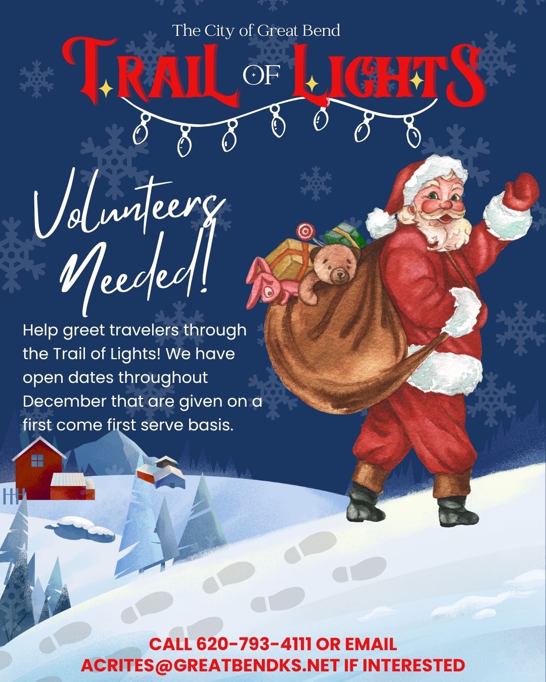 Trail of Lights Volunteer